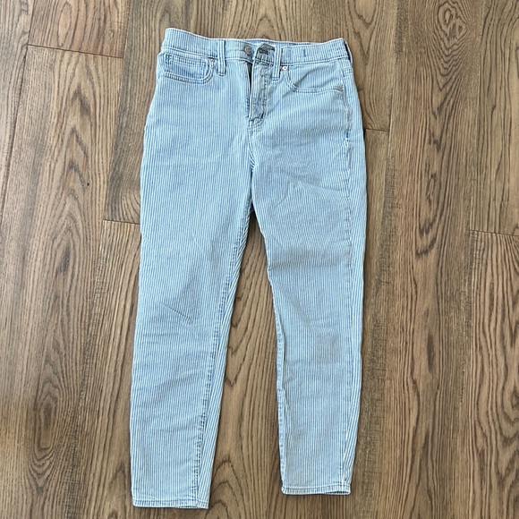 Madewell Denim - Madewell pinstripe jeans